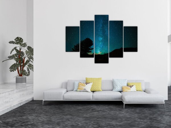 Egy éjszakai égbolt csillagokkal (150x105 cm)