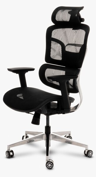 WINNIPEG A7012 (YP-05) FEKETE MESH ERGONÓMIKUS IRODASZÉK
