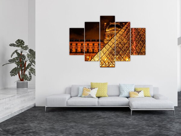 A párizsi Louvre képe (150x105 cm)