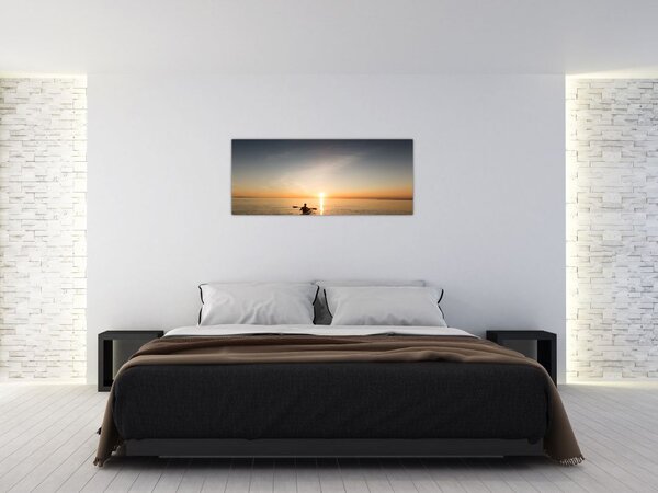 Kép - kajak a tengeren (120x50 cm)