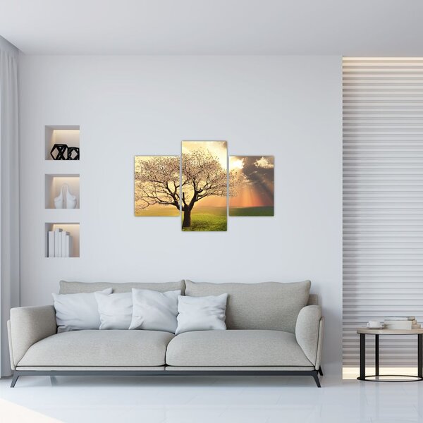 Fa képe a réten (90x60 cm)