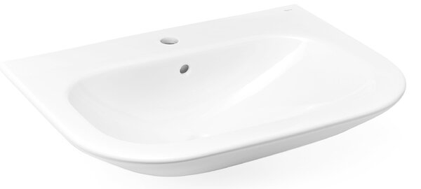 Mosdó Roca Nexo 68x50,5 cm fehér színben fényes felülettel középső nyílással 7.3276.4.000.0