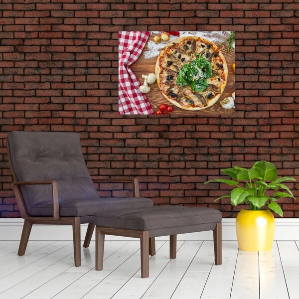 Pizza képe (70x50 cm)