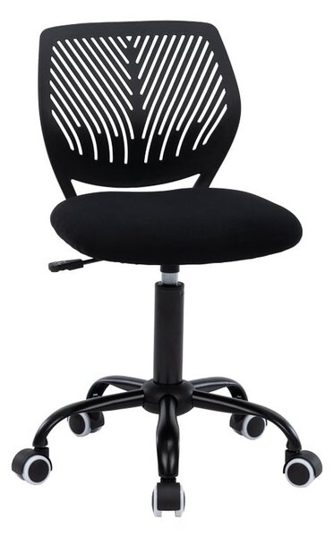 Gyerek irodai szék Kador Pako World, fekete, 52x52x72-94 cm
