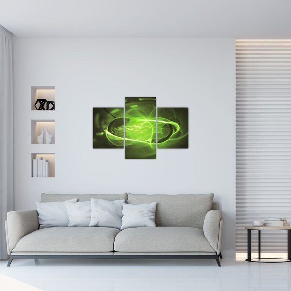 Modern absztrakt kép (90x60 cm)
