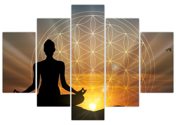 A meditáció képe (150x105 cm)