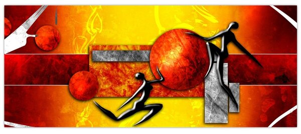 Kép - Az emberiség festménye (120x50 cm)