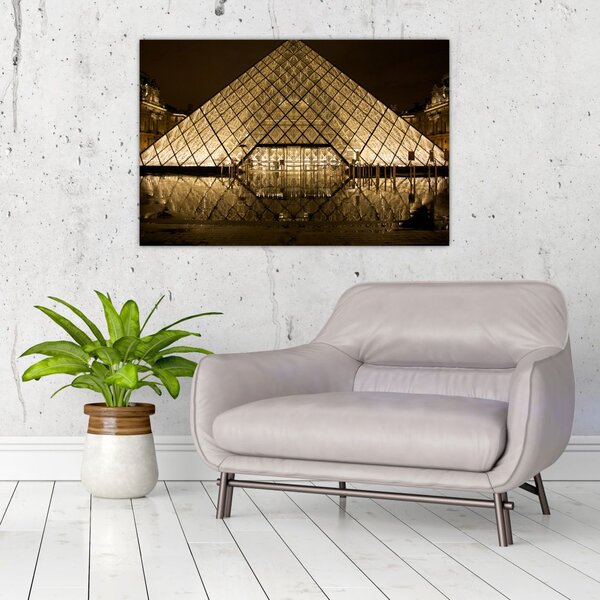 Louvre képe (90x60 cm)