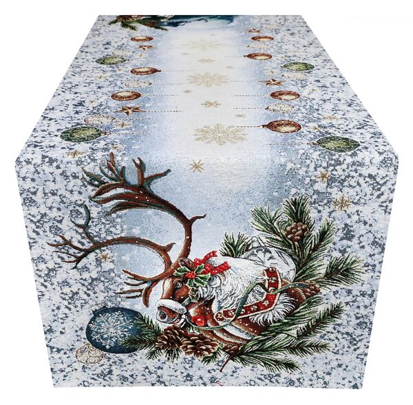 Gobelin terítő 45x140 cm Christmas time