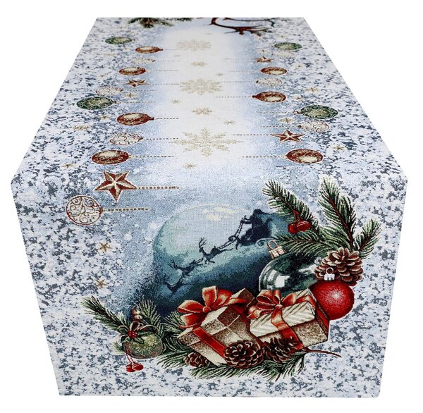 Gobelin terítő 45x140 cm Christmas time