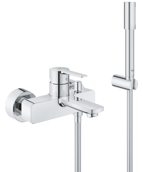 Kád csaptelep Grohe Lineare zuhanyszettel együtt króm G33850001