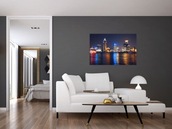 Kép - Éjszakai visszaverődés (90x60 cm)
