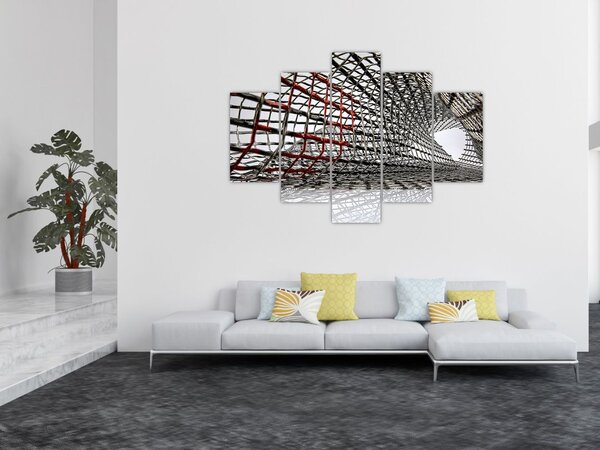 Egy vasszerkezet képe (150x105 cm)