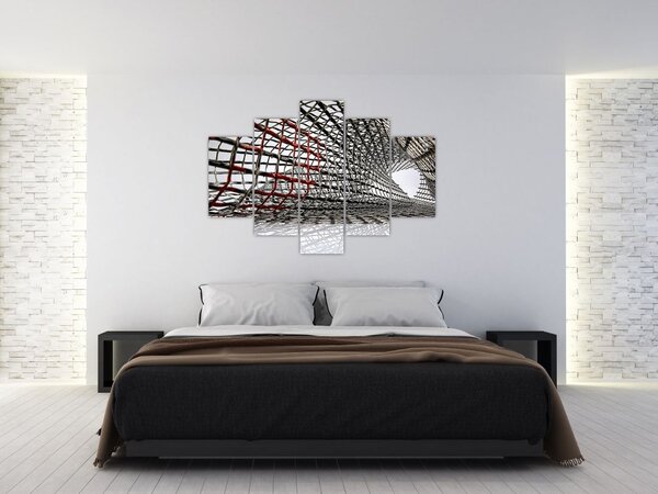 Egy vasszerkezet képe (150x105 cm)