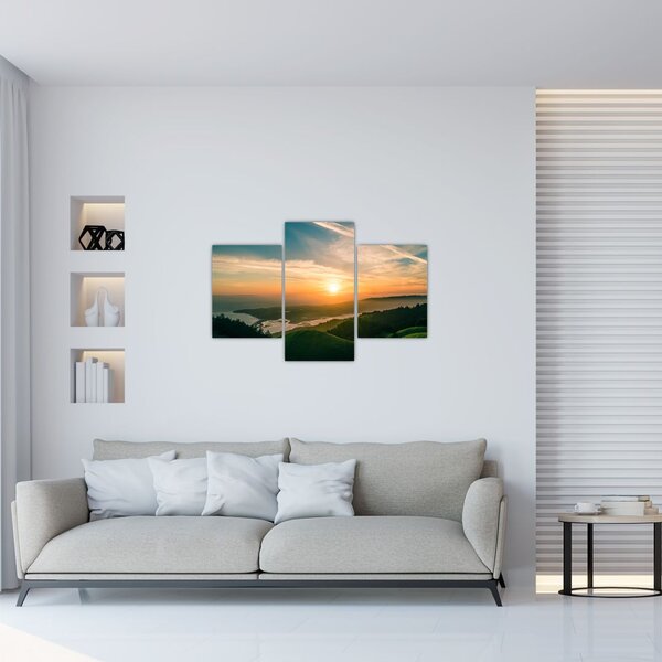 Napkelte a tenger felett (90x60 cm)