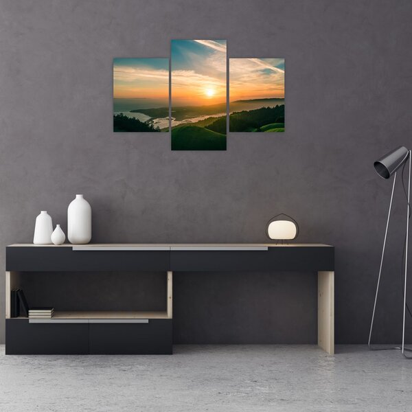 Napkelte a tenger felett (90x60 cm)