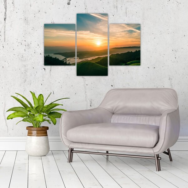 Napkelte a tenger felett (90x60 cm)