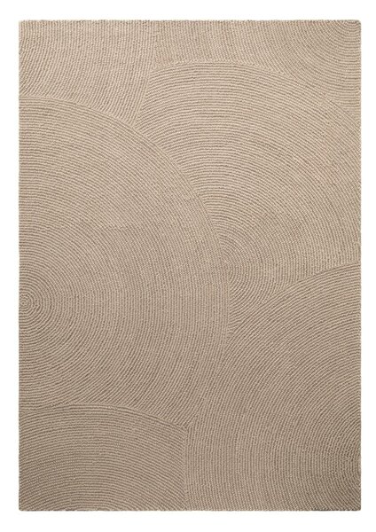 Bézs kézi szövésű gyapjú szőnyeg 200x300 cm Calmio – Hanse Home