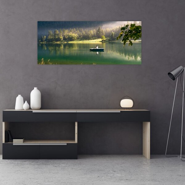 Tó képe (120x50 cm)