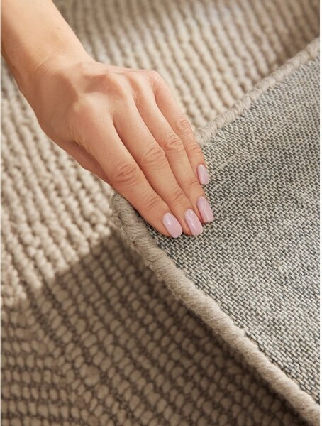 Bézs kézi szövésű gyapjú szőnyeg 200x300 cm Calmio – Hanse Home