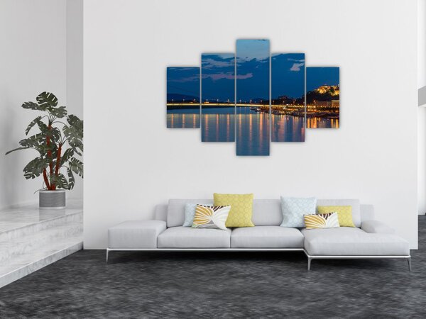 Pozsony képe várral (150x105 cm)