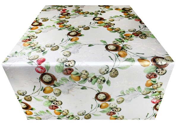 Húsvéti Jacquard vízálló asztali futó