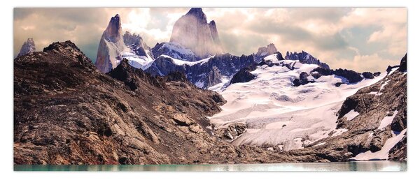 Hegyi tó képe (120x50 cm)
