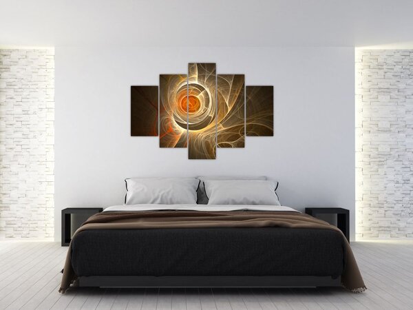 Absztrakciós kép (150x105 cm)