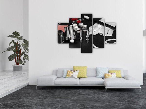 A mágus felszerelésének képe (150x105 cm)