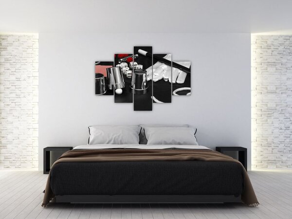 A mágus felszerelésének képe (150x105 cm)