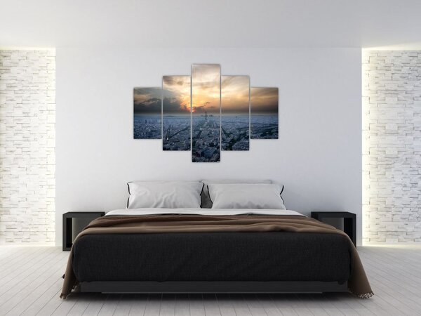 Kép - Párizs magasból (150x105 cm)