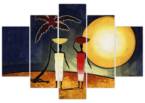 Egy ősi festmény képe (150x105 cm)