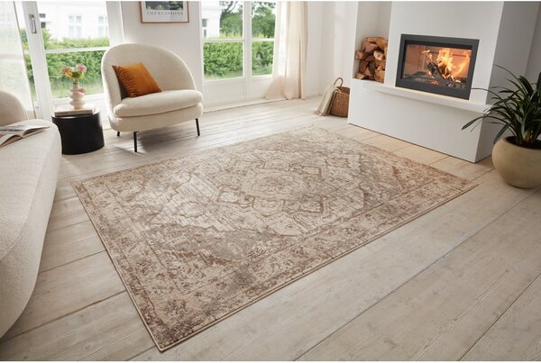 Szürke-bézs szőnyeg 160x235 cm Terrain Designer Sand – Hanse Home