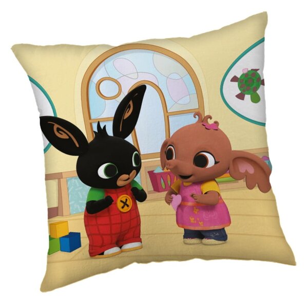 Gyerek párna 40x40 cm Bing Bunny – Jerry Fabrics