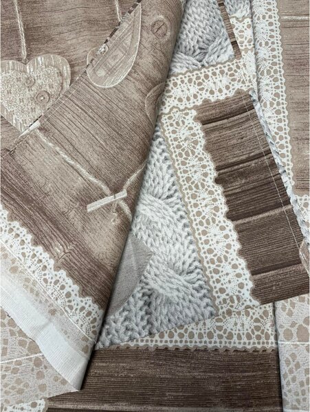 Takaró/Plaid a kanapén Shabby love bézs