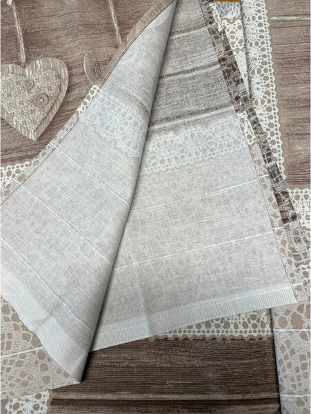 Takaró/Plaid a kanapén Shabby love bézs