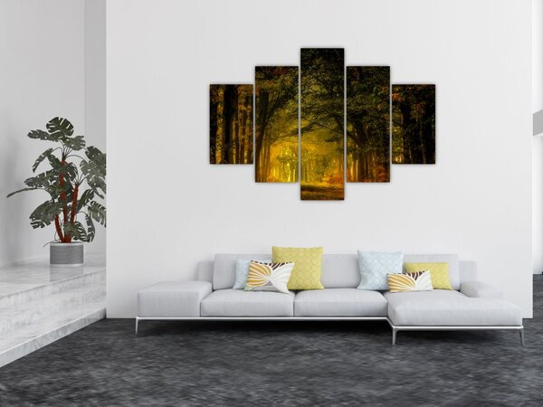 Erdő képe (150x105 cm)