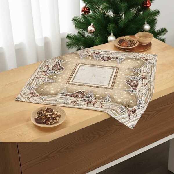 Gobelin asztalterítő 90x90 cm Chenille IT030
