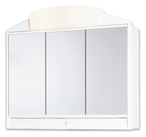 Tükrösszekrény világítással Jokey 59x51 cm műanyag RANO