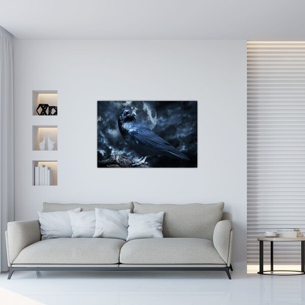 Kép - Holló (90x60 cm)
