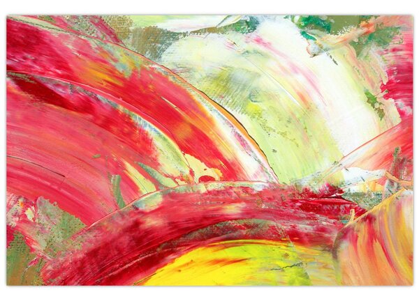 Absztrakció kép - festmény (90x60 cm)