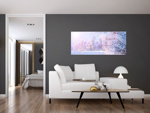 Kép - Fagyos tél (120x50 cm)