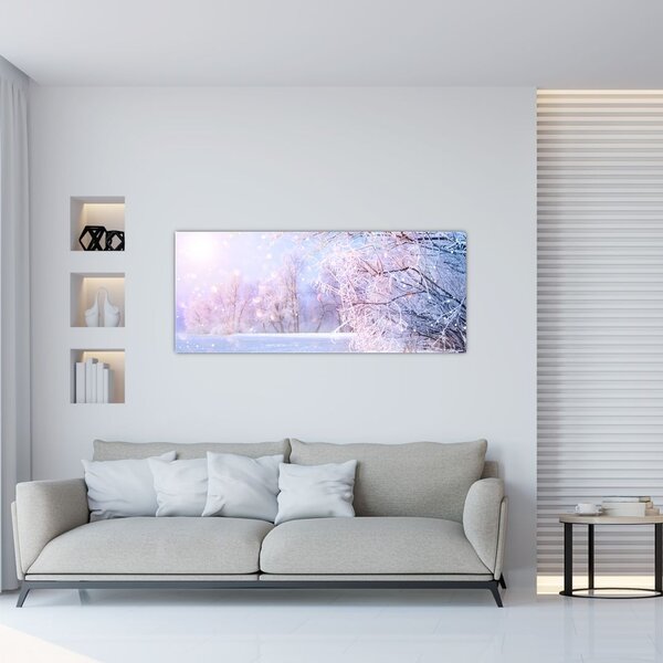 Kép - Fagyos tél (120x50 cm)