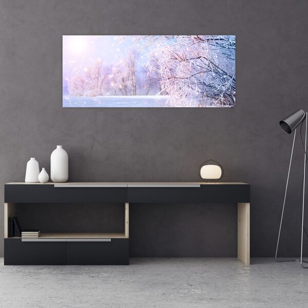 Kép - Fagyos tél (120x50 cm)