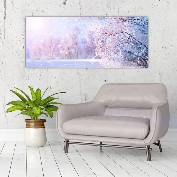Kép - Fagyos tél (120x50 cm)
