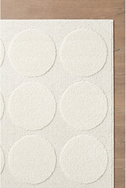 Krémszínű szőnyeg 120x170 cm Bubble – ESTE