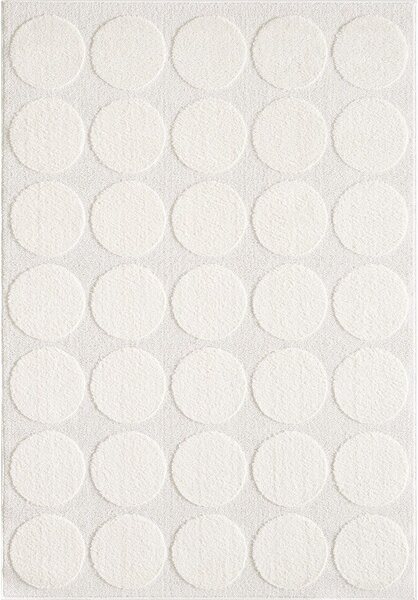 Krémszínű szőnyeg 120x170 cm Bubble – ESTE
