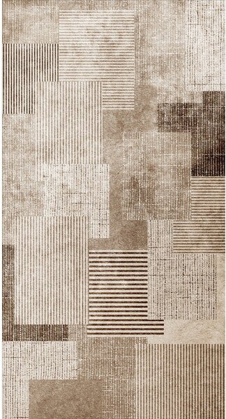 Bézs mosható szőnyeg 50x80 cm Cubo – Vitaus