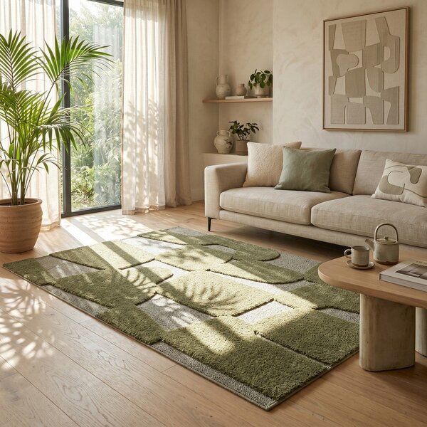 Sötétzöld szőnyeg 120x170 cm Cairo – ESTE