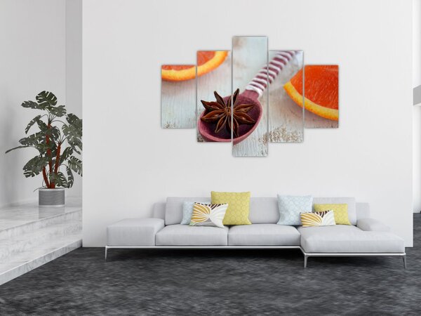 Egy kanál fahéj képe (150x105 cm)